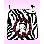 Betty Boop Pocketbook / Purse #109 Messenger Bag Zebra Design
